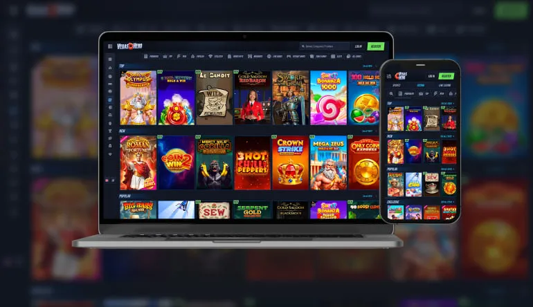 VegasHero Casino App Screenshot